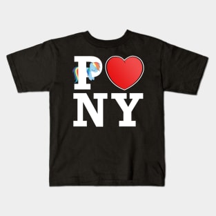 I <3 PONE! ... black shirt Kids T-Shirt